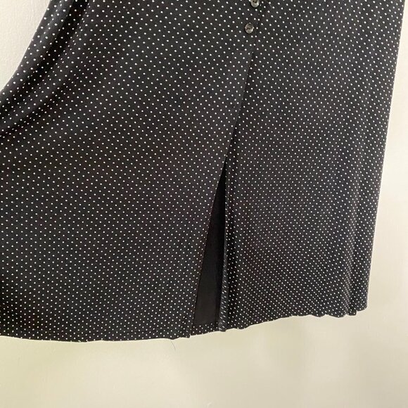 Briggs New York Vintage Black Polka Dot Skirt - Picture 6 of 8